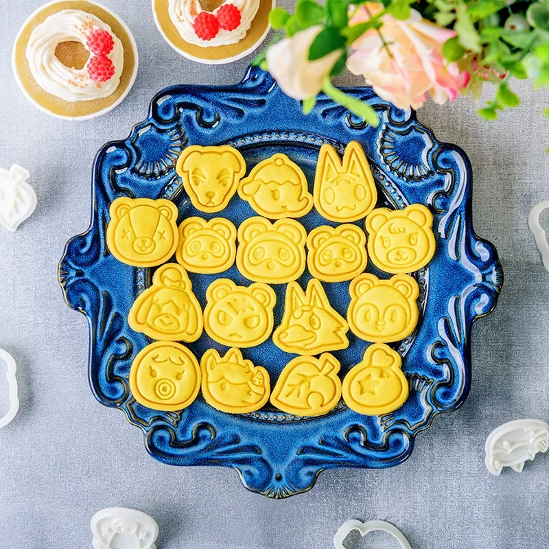 Kitchen Equipment For Baking - Cake Cookie Animal Crossing Cutter Cute