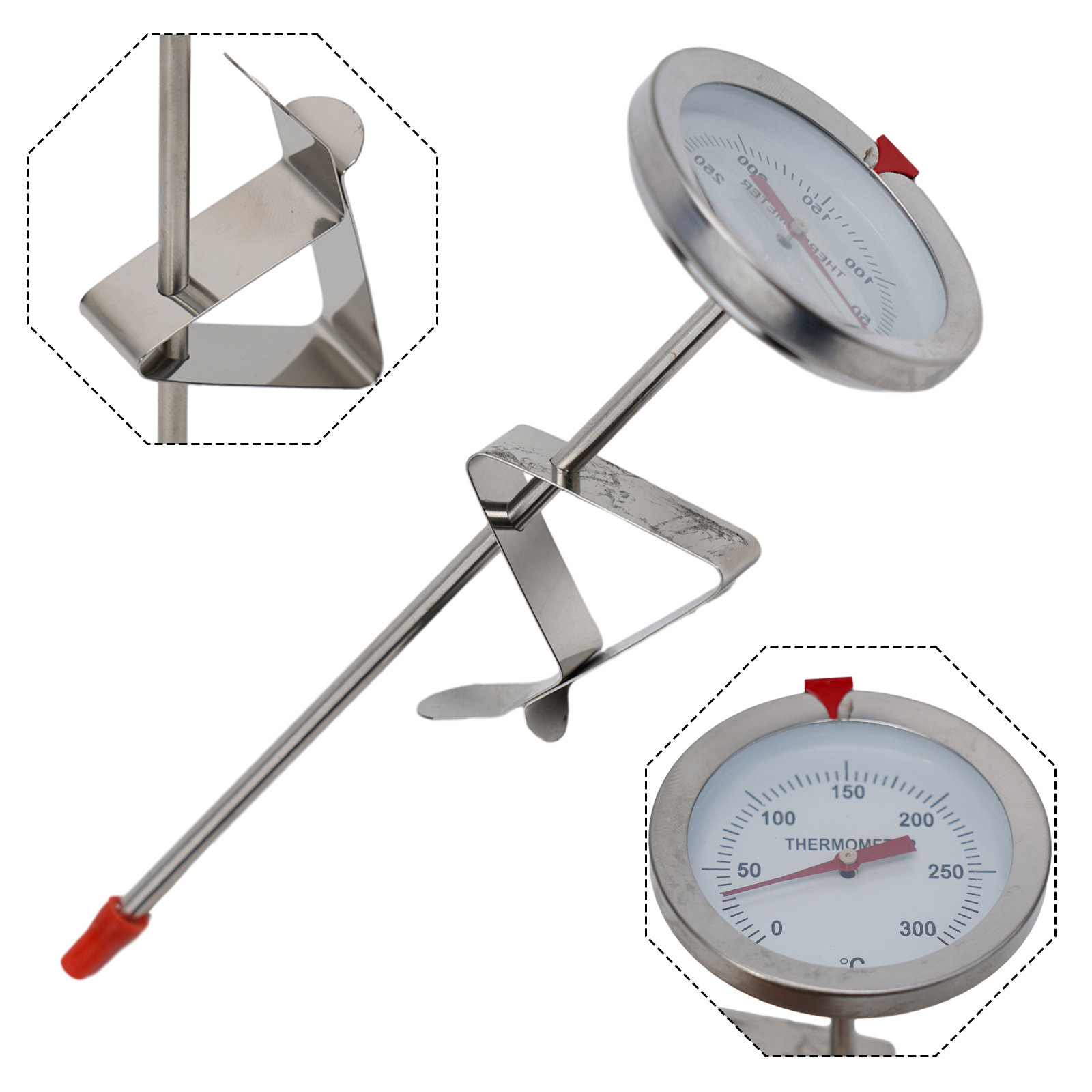 Kitchen Equipment For Baking - Stainless Steel Probe Thermometer Kitchen Tools