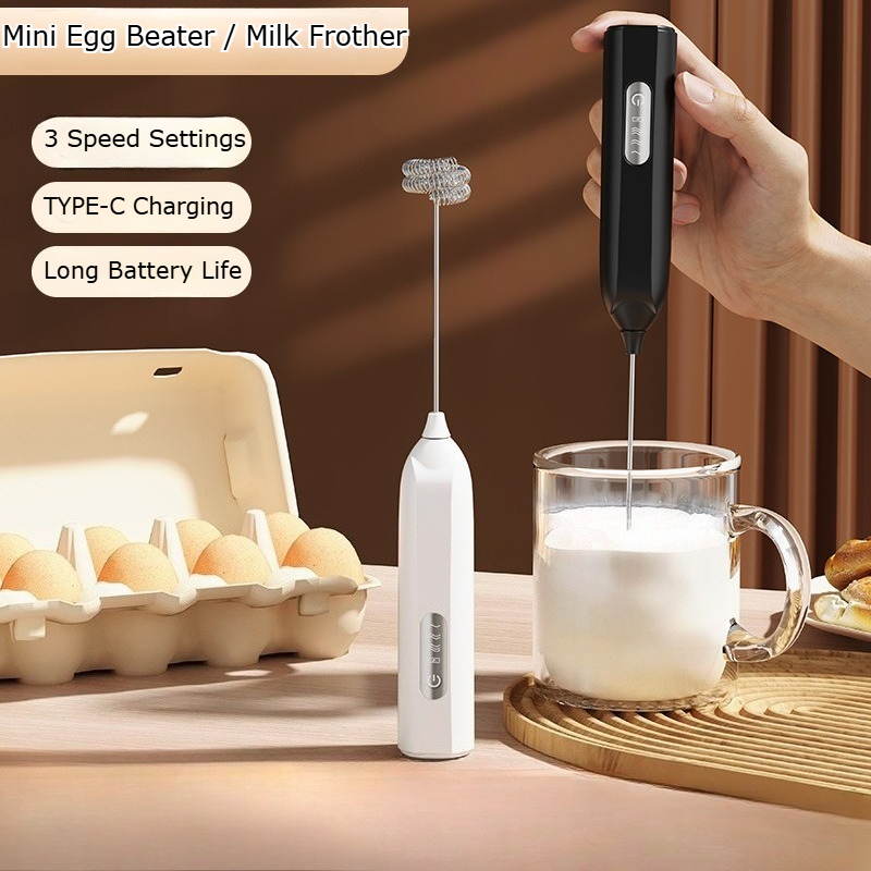 Kitchen Baking Mixer - New Handheld Electric Milk Frother Automatic