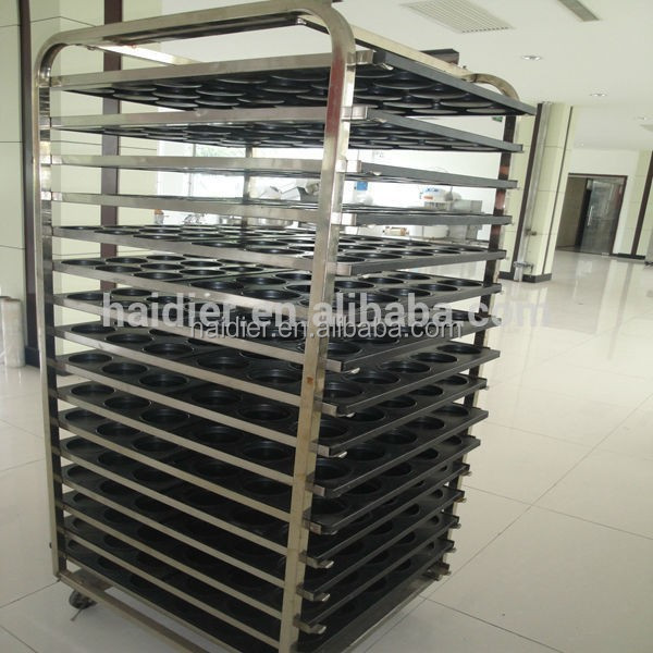 Kitchen Baking Trolley - Stainless Restaurant Hotel Bread Bakery Shop