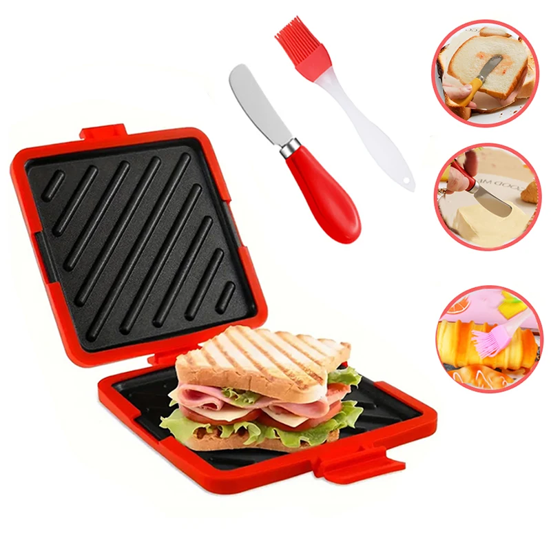 3pack Food Grade Sandwich Toas - Kitchen Baking Gadgets recension och pris