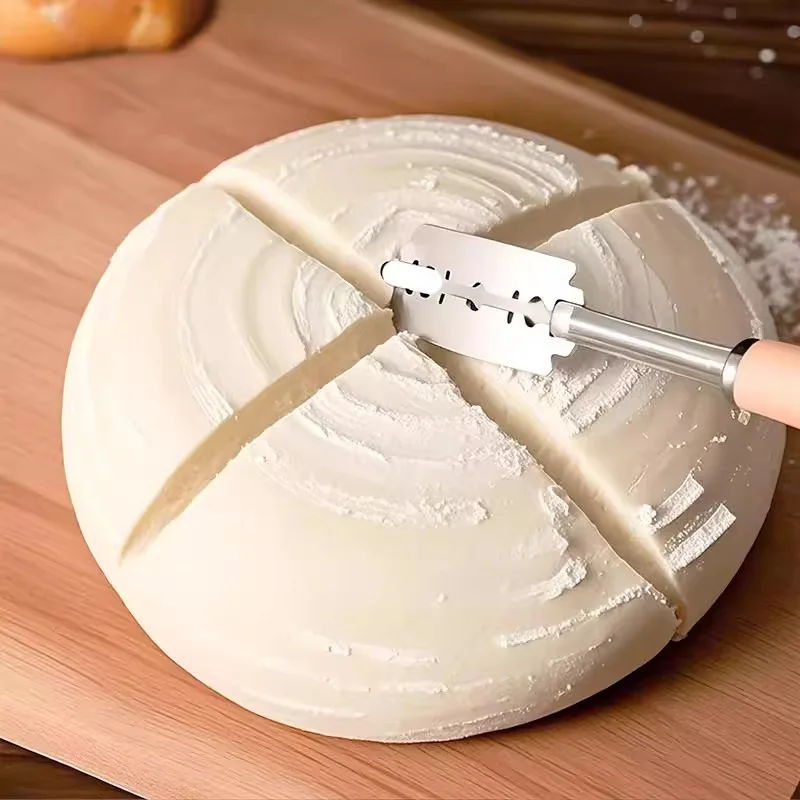 Bakers dough Bread Pastry Cutt - Dough Scraper Curved recension och pris