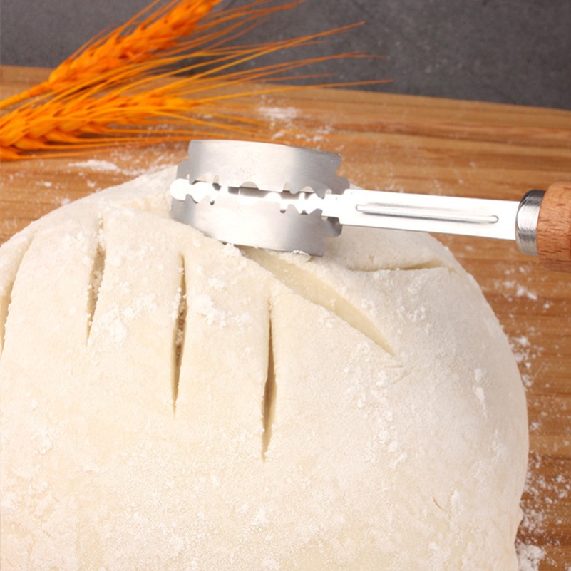 Dough Bread Pastry Cutter with - Dough Scraper Curved recension och pris