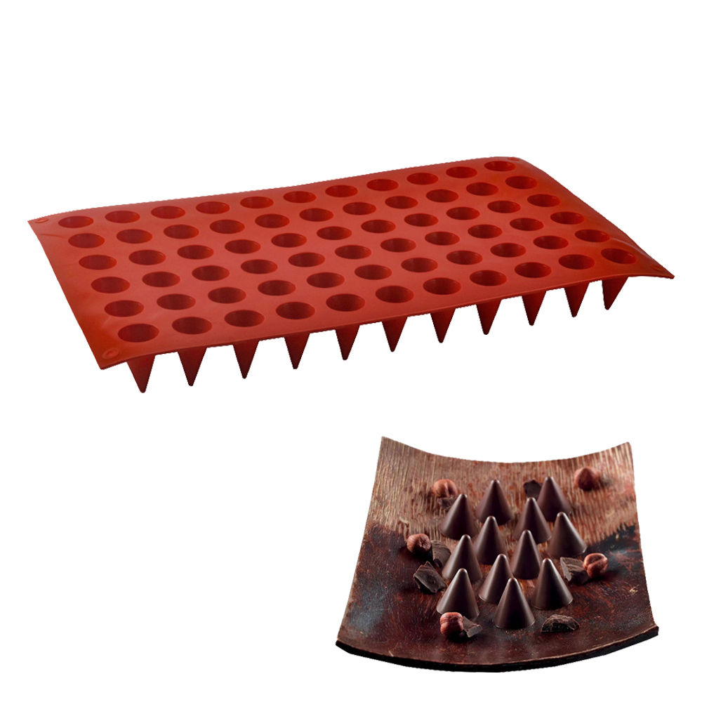 66-Cells Cone Chocolate Baking - Kitchen Equipment For Baking recension och pris