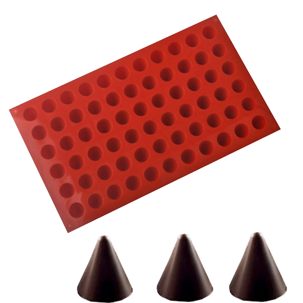 66-Cells Cone Chocolate Baking - Kitchen Equipment For Baking recension och pris