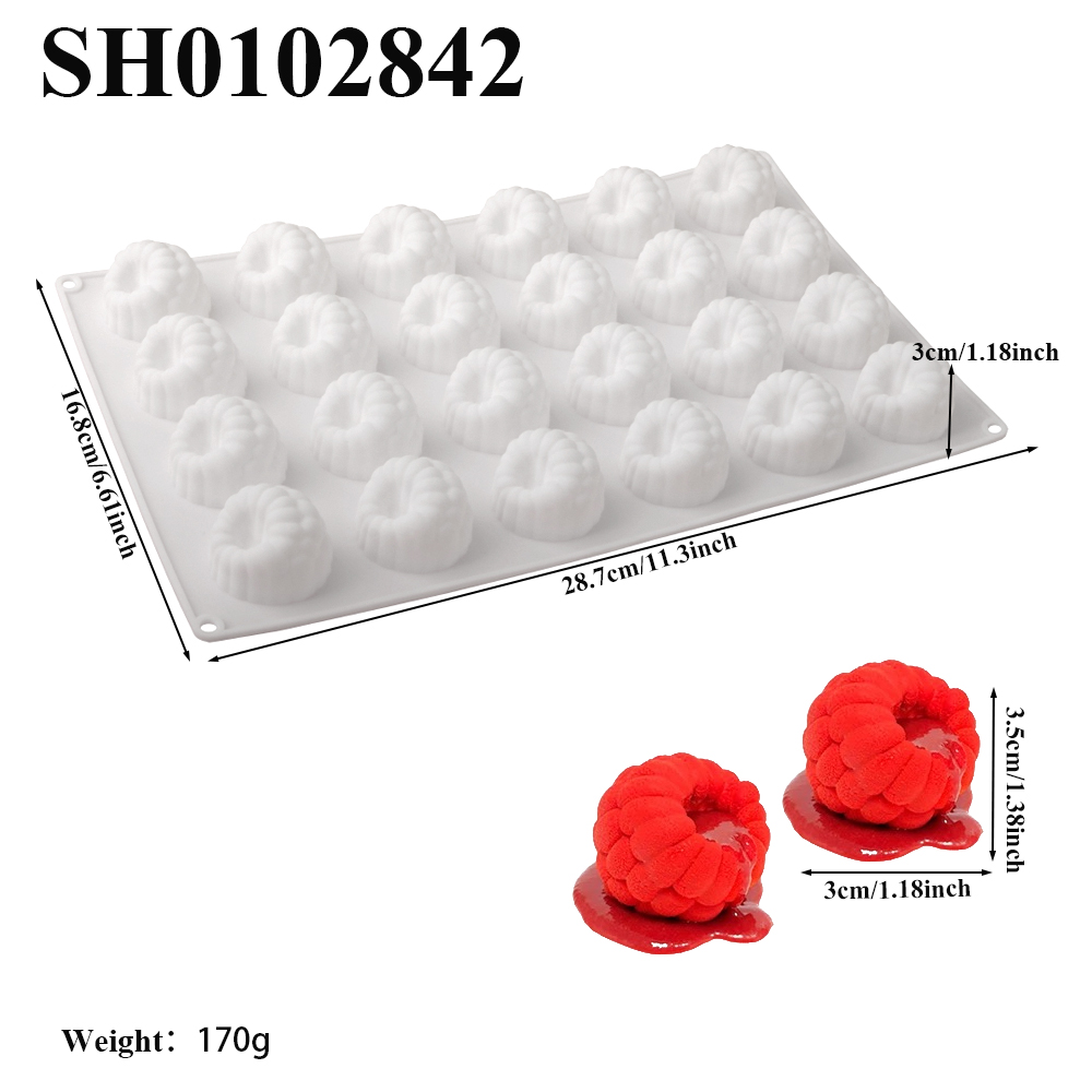 6/12/24-Cell Raspberry Design  - Kitchen Baking Gadgets recension och pris