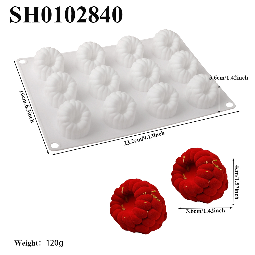 6/12/24-Cell Raspberry Design  - Kitchen Baking Gadgets recension och pris