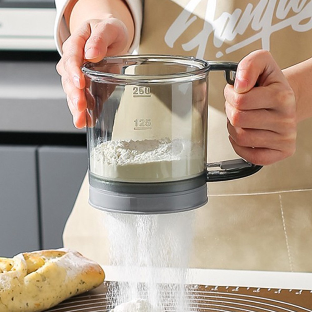 yesDouble Layer Flour Sifter M - Baking Powder Kitchen recension och pris