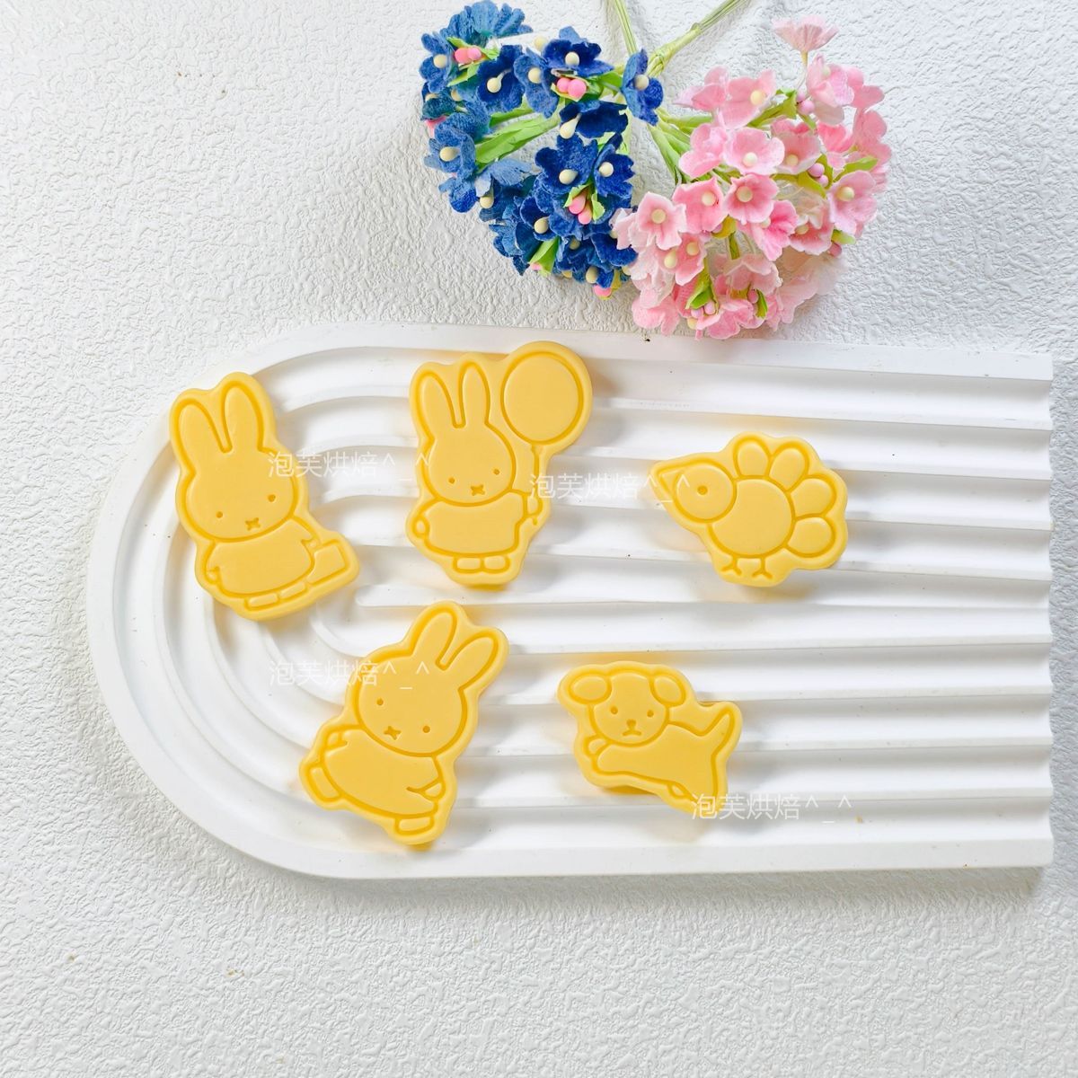 Cute 3D Press Cookie Mold with - Kitchen Baking Gadgets recension och pris
