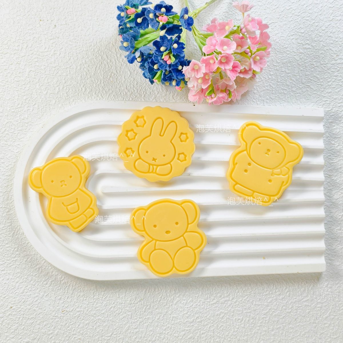 Cute 3D Press Cookie Mold with - Kitchen Baking Gadgets recension och pris