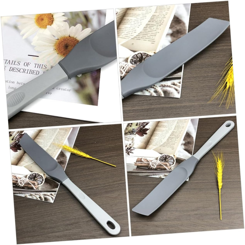 Curved Bottom Long Silicone Sc - Dough Scraper Curved recension och pris
