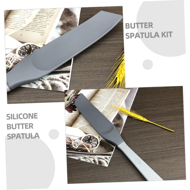 Curved Bottom Long Silicone Sc - Dough Scraper Curved recension och pris