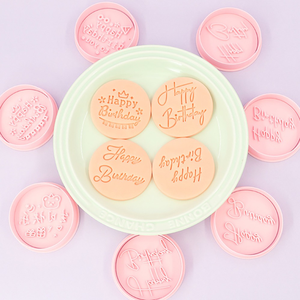 Happy Birthday Cookie Cutters  - Kitchen Equipment For Baking recension och pris