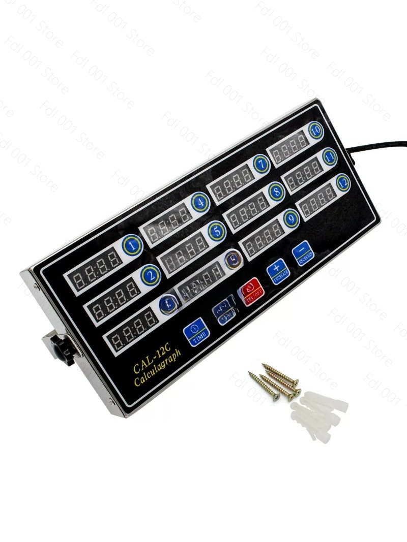 Commercial 12-Channel Timer Ki - Kitchen Equipment For Baking recension och pris