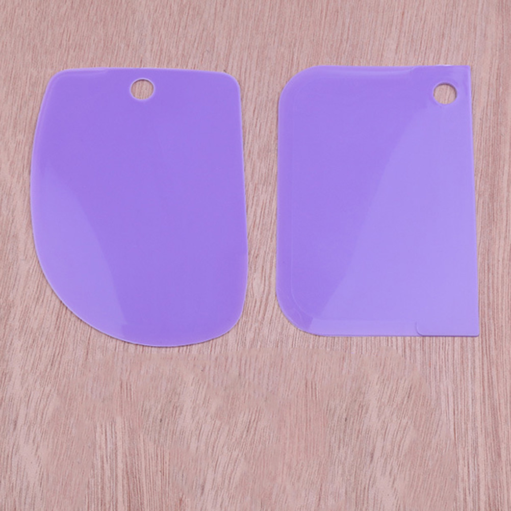 3Pcs Dough Scrapers Plastic Fl - Dough Scraper Curved recension och pris
