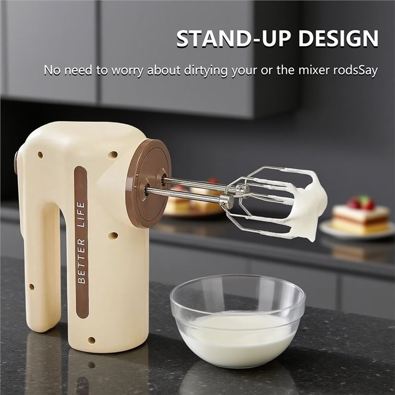 AC93-Cordless Electric Handhel - Kitchen Baking Gift Ideas recension och pris