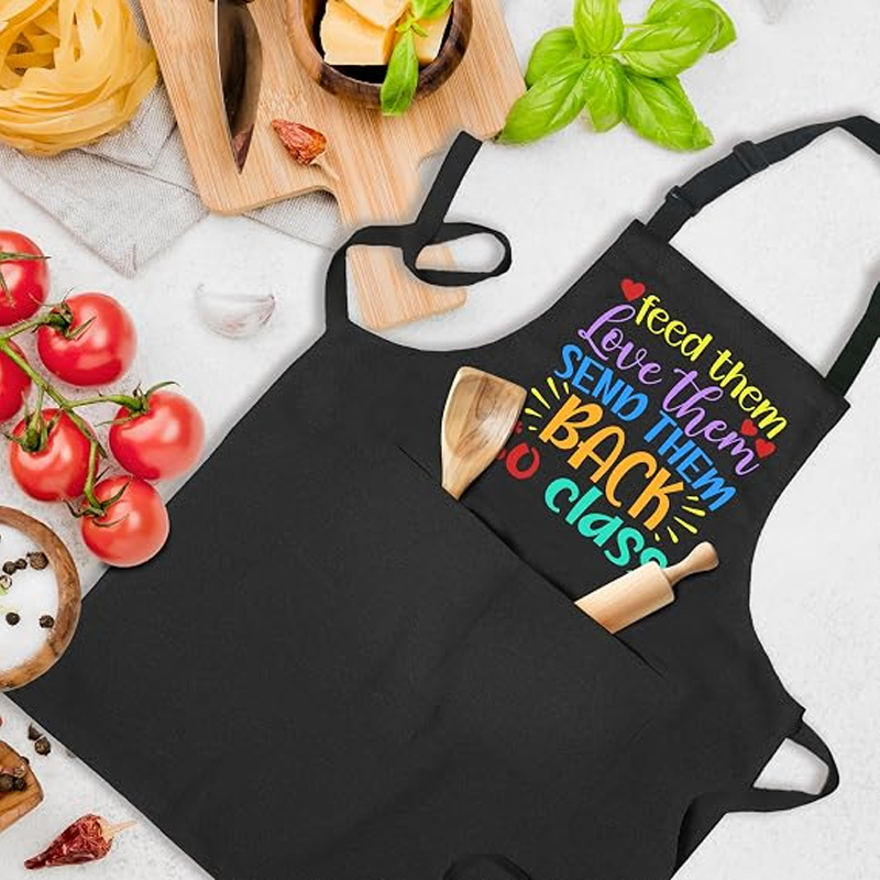 Funny Teacher Quote Black Apro - Kitchen Baking Quotes recension och pris