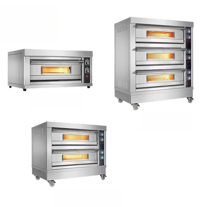 Customized Electric Deck Oven  - Commercial Kitchen Baking Oven recension och pris