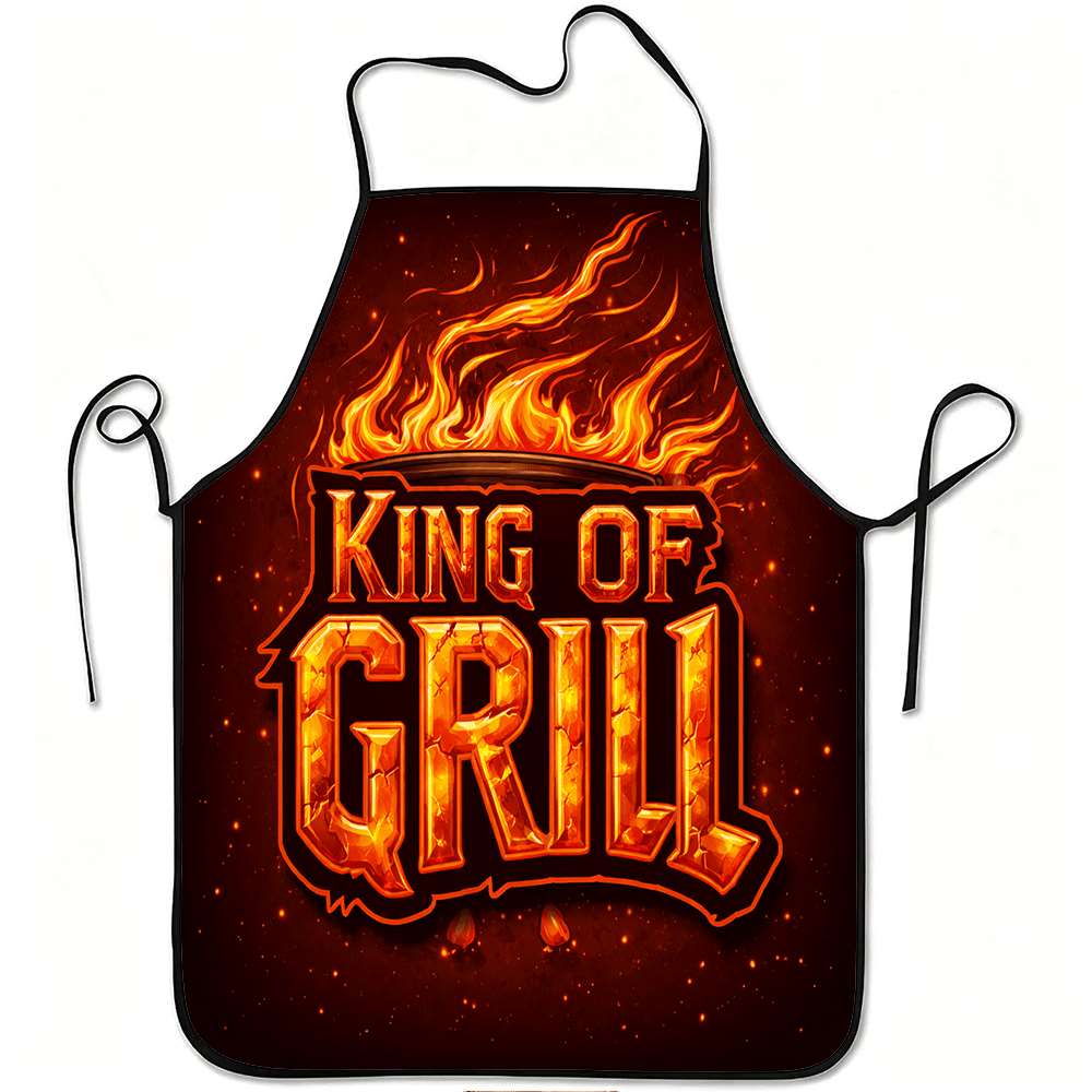 1 Piece of Bbq King Apron, Bbq - Kitchen Baking Gift Ideas recension och pris
