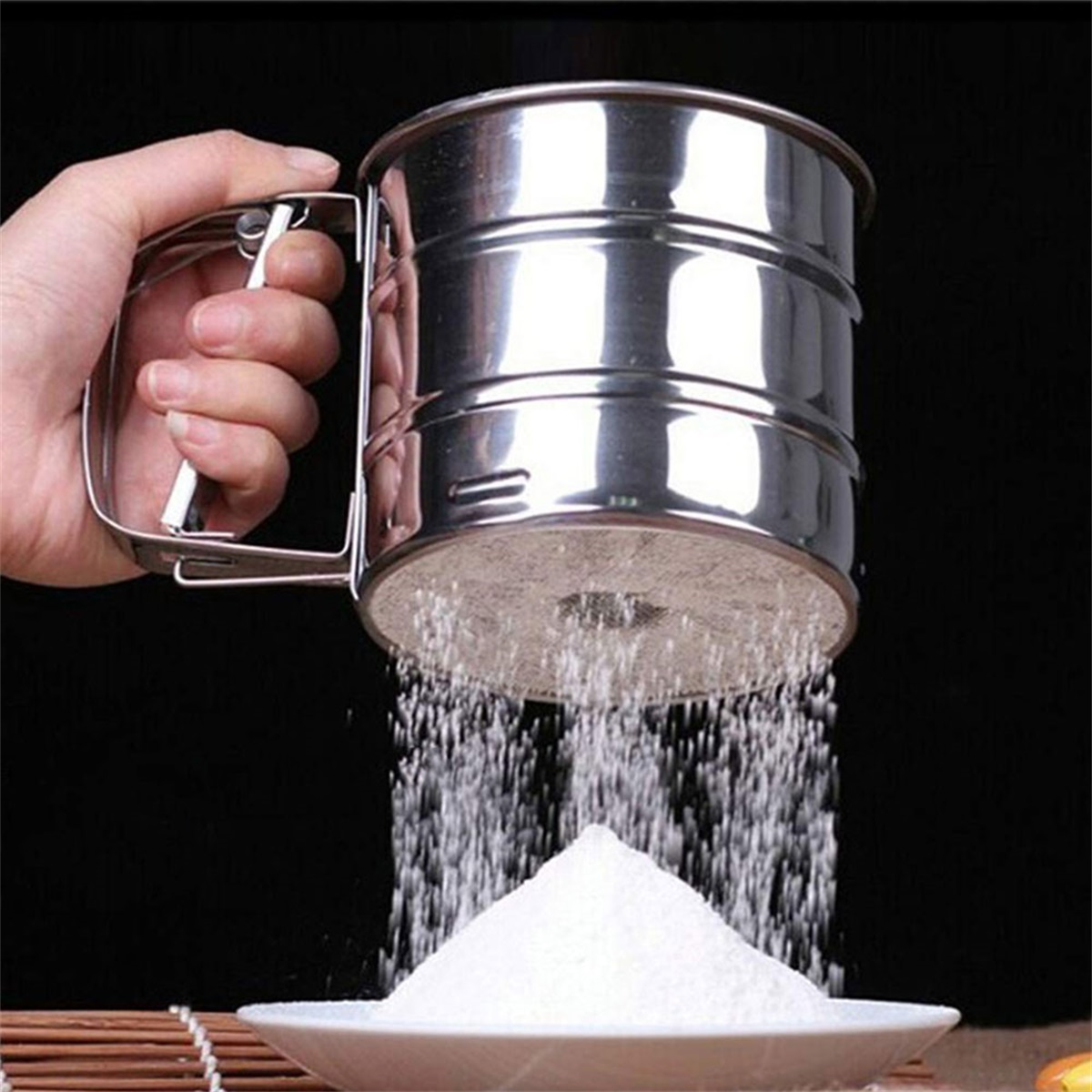 Sifter Strainer Stainless Stee - Baking Powder Kitchen recension och pris