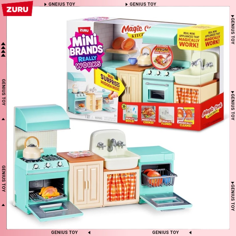 Zuru Mini Brands Magic Cook Ki - Miniature Baking Kitchen recension och pris