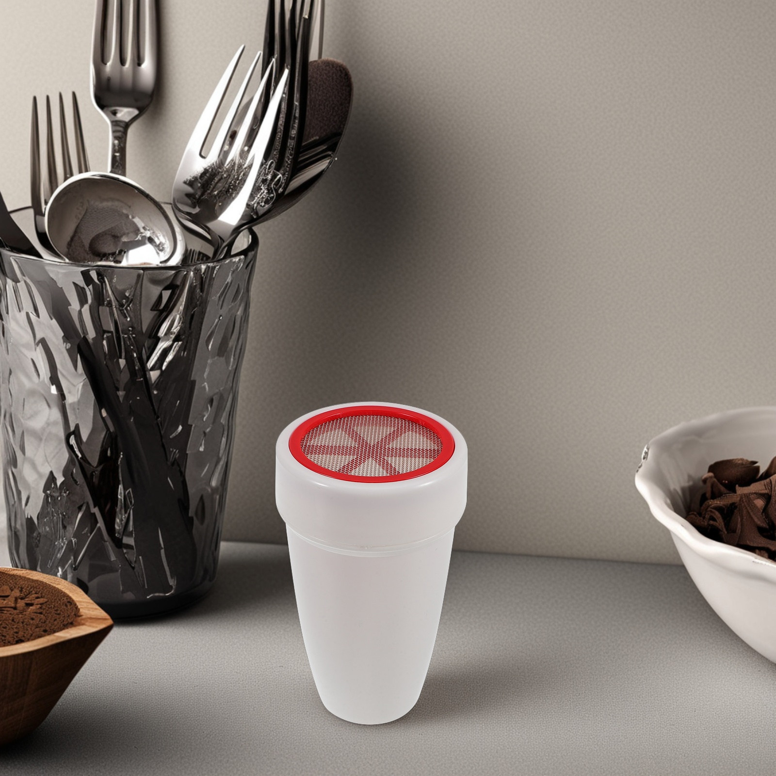 Flour Sieve Handheld Small Sif - Baking Powder Kitchen recension och pris