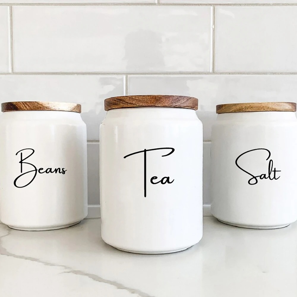 Kitchen Organization Canister  - Kitchen Baking Quotes recension och pris