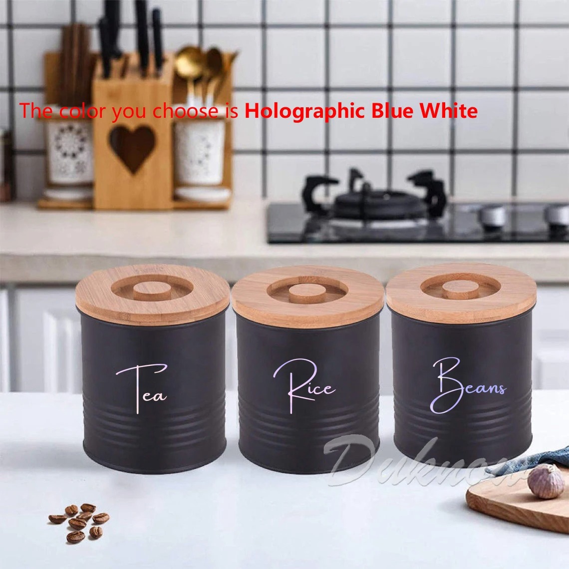 Kitchen Organization Canister  - Kitchen Baking Quotes recension och pris
