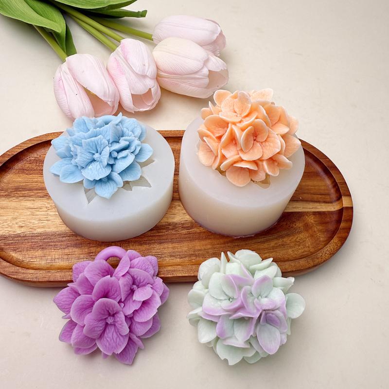 ●Hydrangea Flower Silicone Mol - Kitchen Baking Gadgets recension och pris