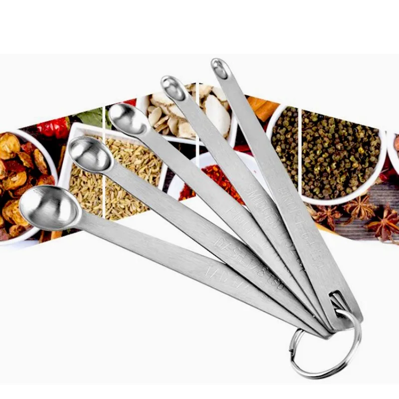 5Pcs Stainless Steel Mini Meas - Miniature Baking Kitchen recension och pris