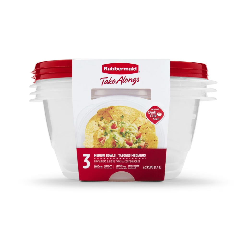 Large Round Food Storage Conta - Kitchen With Baking Area recension och pris