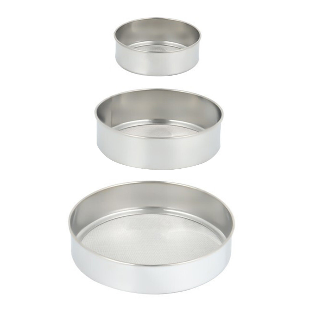 3Pcs Stainless Steel Flour Sif - Baking Powder Kitchen recension och pris