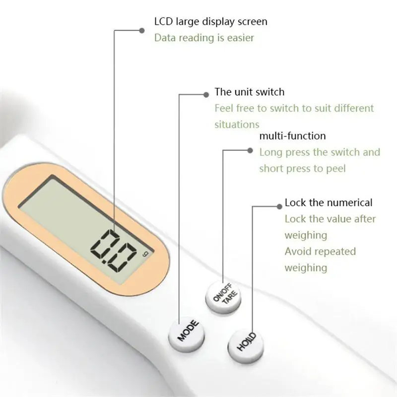 LCD Digital Measurement Adjust - Baking Powder Kitchen recension och pris