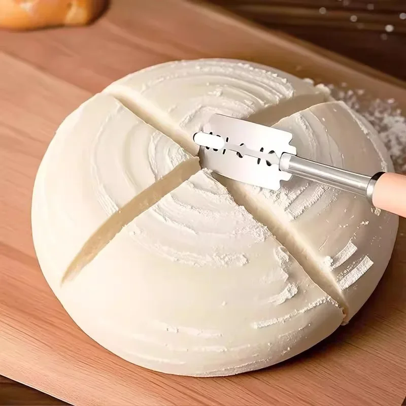 Dough Bread Pastry Cutter with - Dough Scraper Curved recension och pris