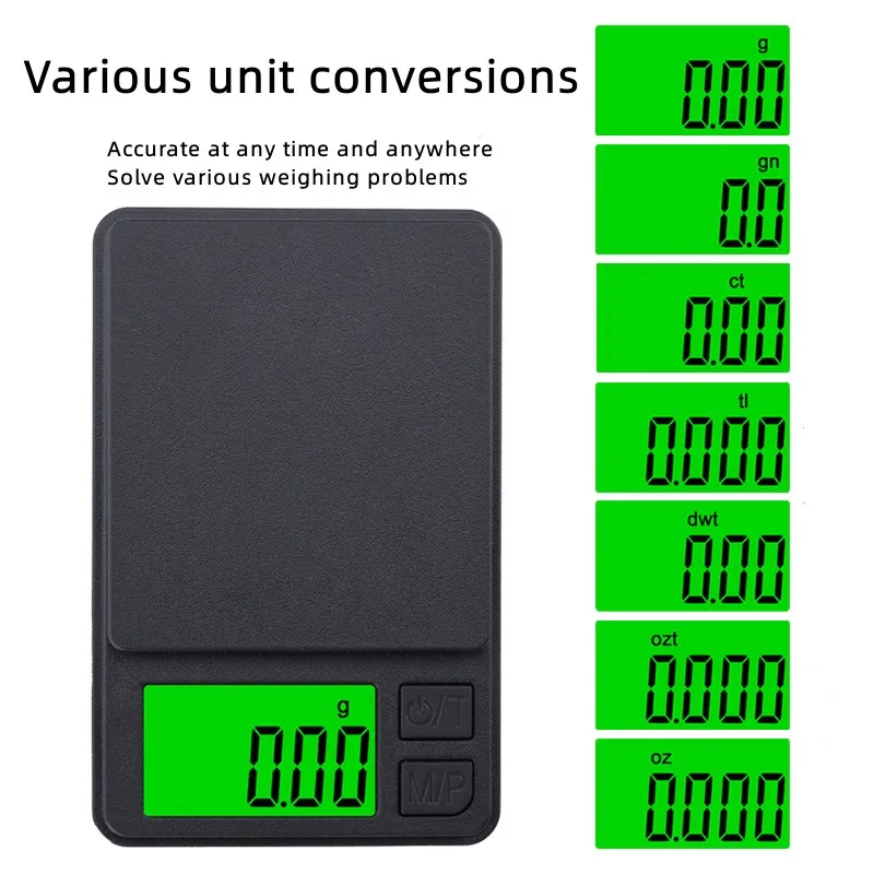 200/500/1000g 0.01g mini digit - Miniature Baking Kitchen recension och pris