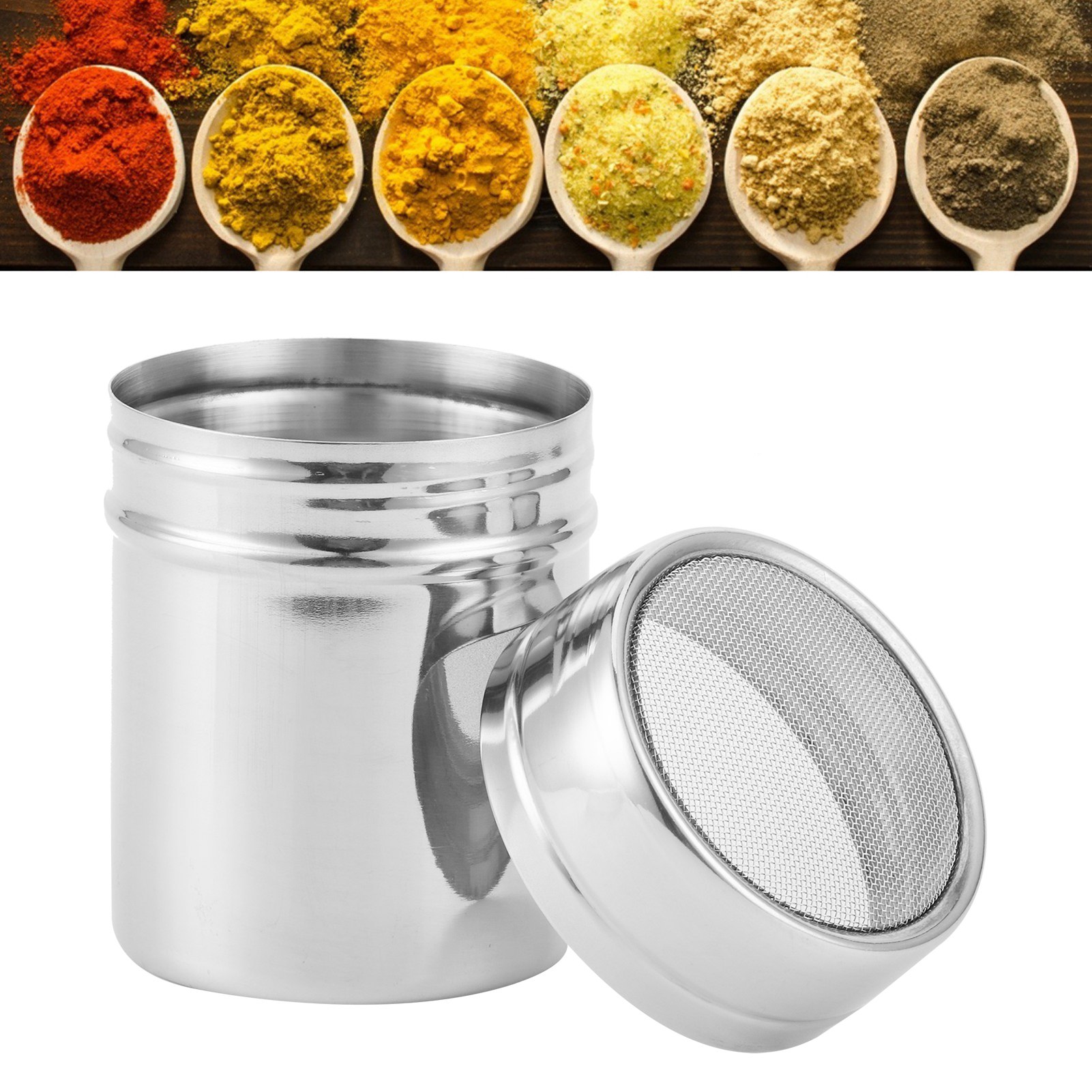 Fine Mesh Powder Shaker Stainl - Baking Powder Kitchen recension och pris