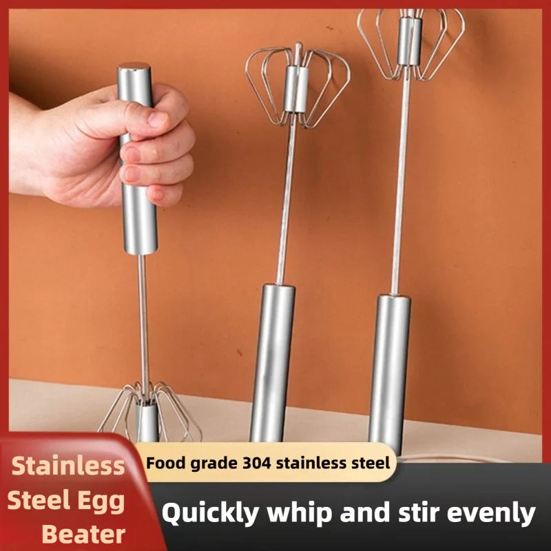 Stainless Steel Egg Beater Dur - Kitchen Baking Mixer recension och pris