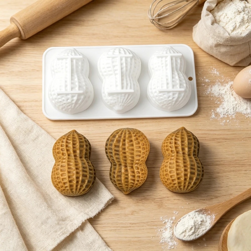 Peanut Design Silicone Chocola - Kitchen Baking Gadgets recension och pris