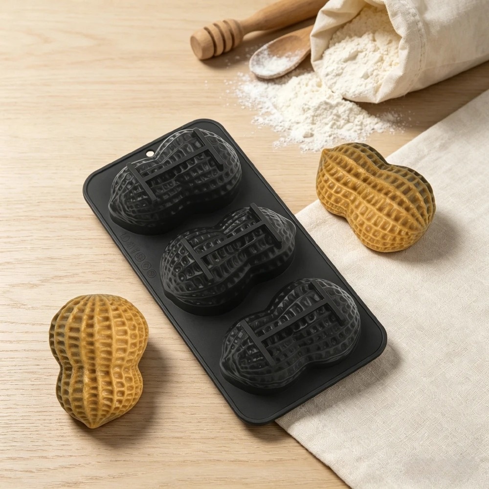 Peanut Design Silicone Chocola - Kitchen Baking Gadgets recension och pris