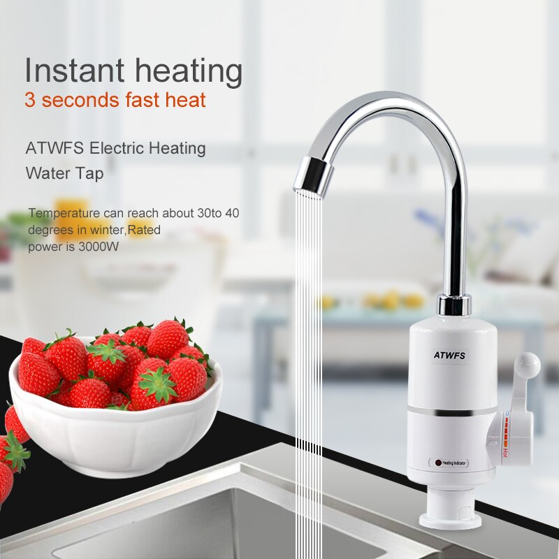 ATWFS Tankless Electric Newest - Kitchen Baking Mixer recension och pris