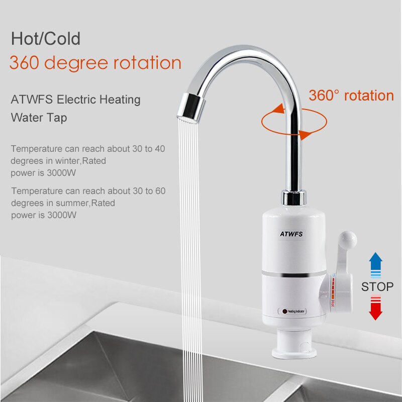 ATWFS Tankless Electric Newest - Kitchen Baking Mixer recension och pris