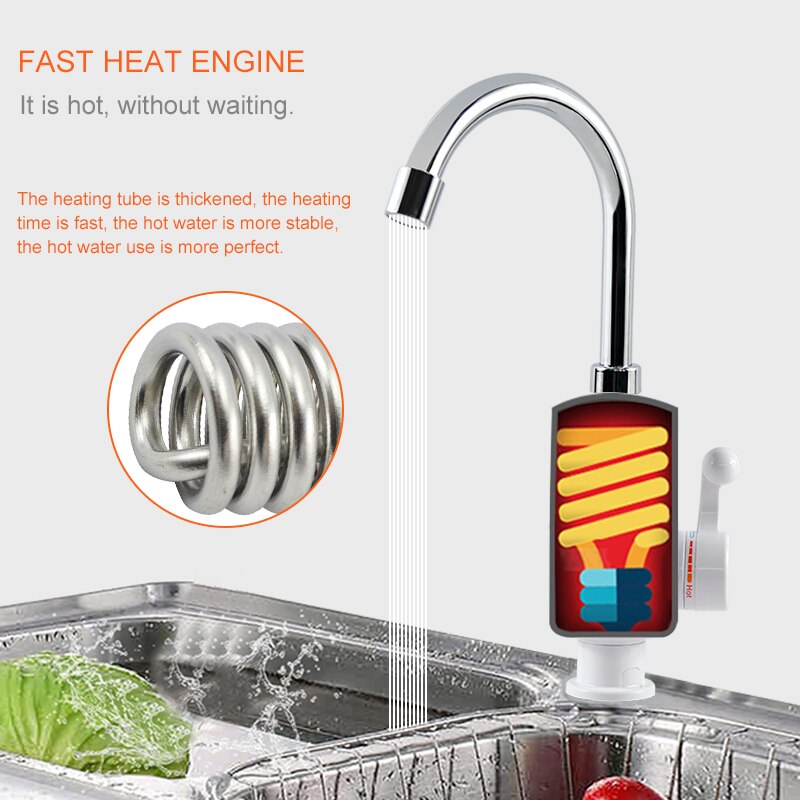 ATWFS Tankless Electric Newest - Kitchen Baking Mixer recension och pris