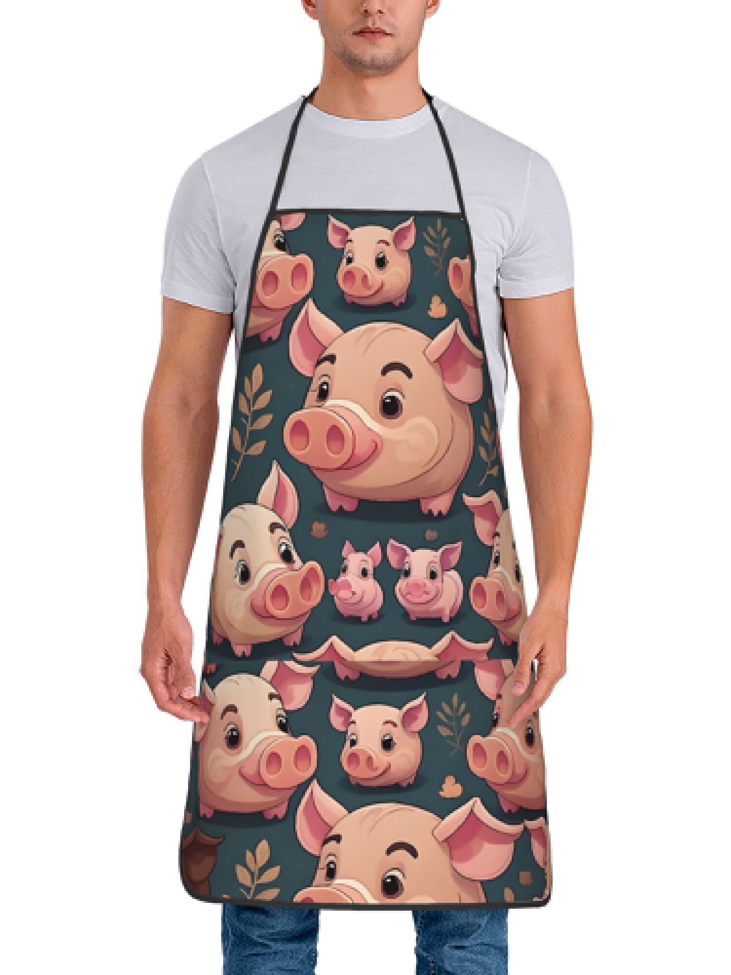 1 Piece Retro Pink Pig Design  - Kitchen Baking Gift Ideas recension och pris