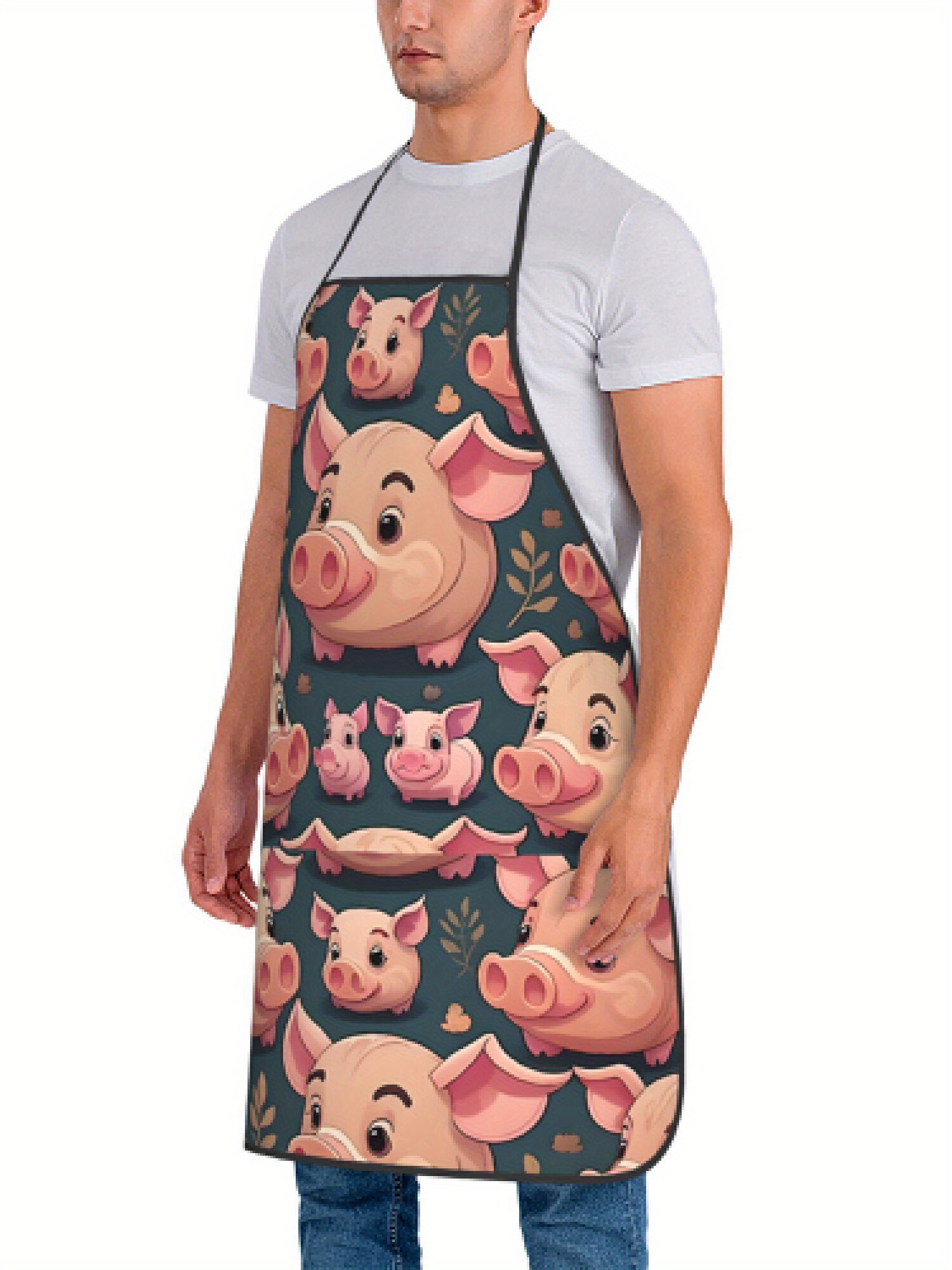 1 Piece Retro Pink Pig Design  - Kitchen Baking Gift Ideas recension och pris