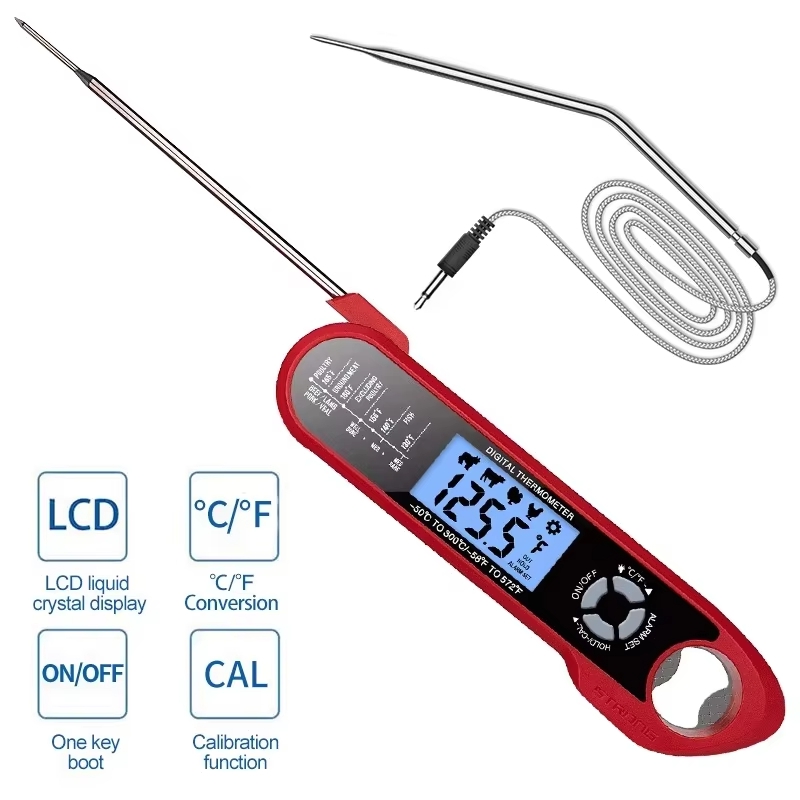 Meat Thermometer Dual-Probe Di - Kitchen Equipment For Baking recension och pris