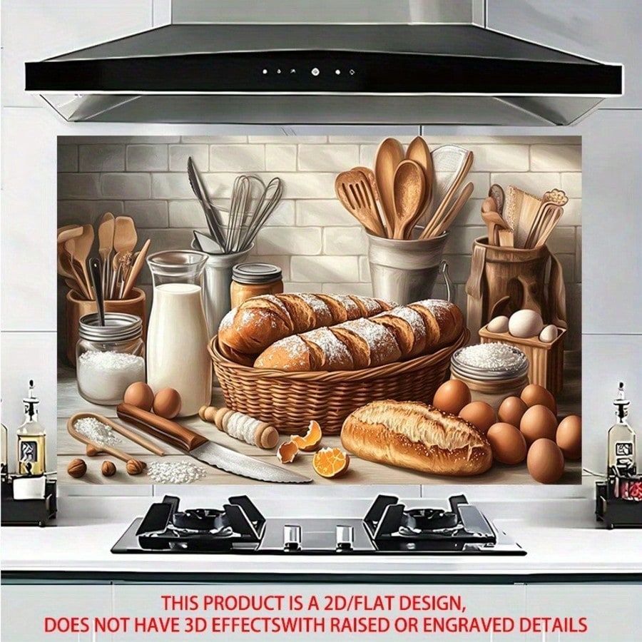 2D Self Adhesive PVC Wall Deca - Kitchen Baking Wall Art recension och pris