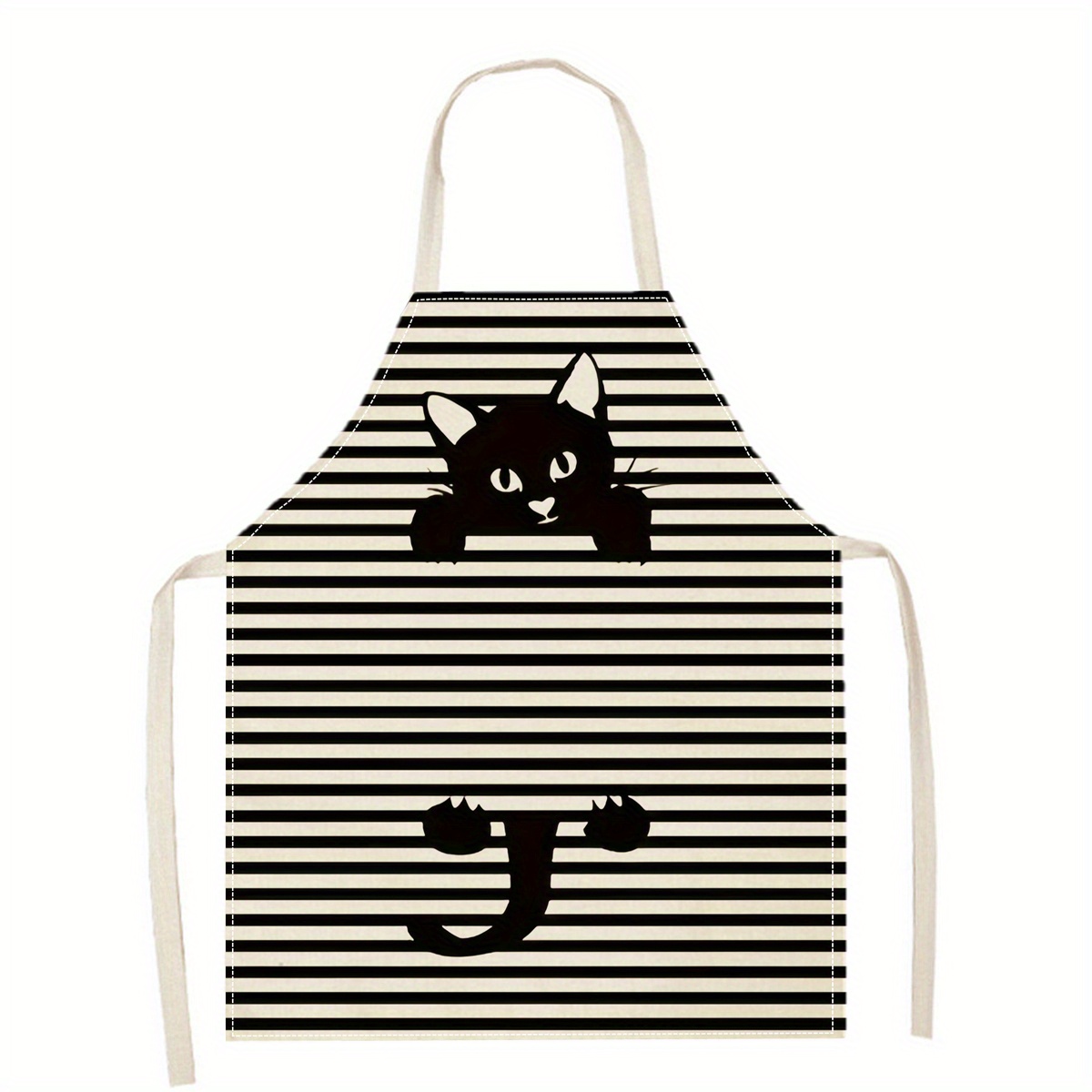 Linen Apron Funny Cat Sunglass - Kitchen Baking Gift Ideas recension och pris