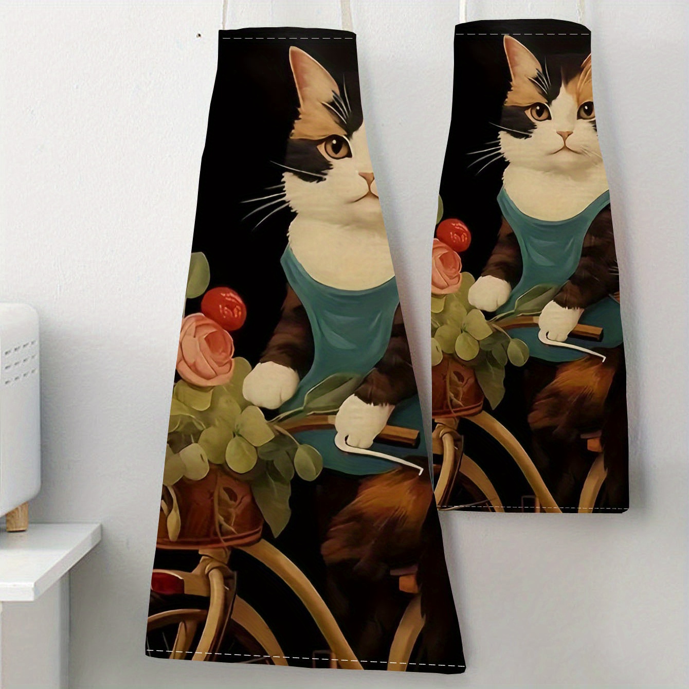 Linen Apron Funny Cat Sunglass - Kitchen Baking Gift Ideas recension och pris