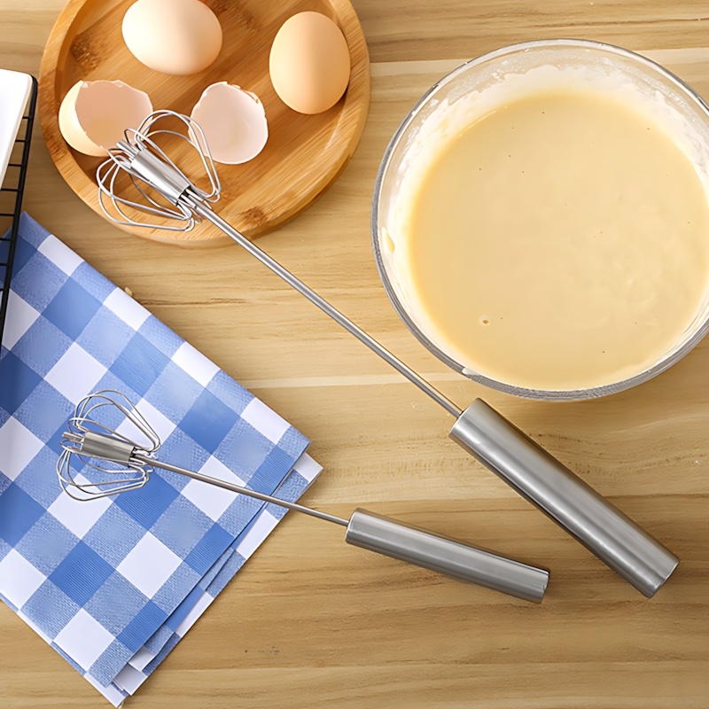 Stainless Steel Egg Beater Dur - Kitchen Baking Mixer recension och pris