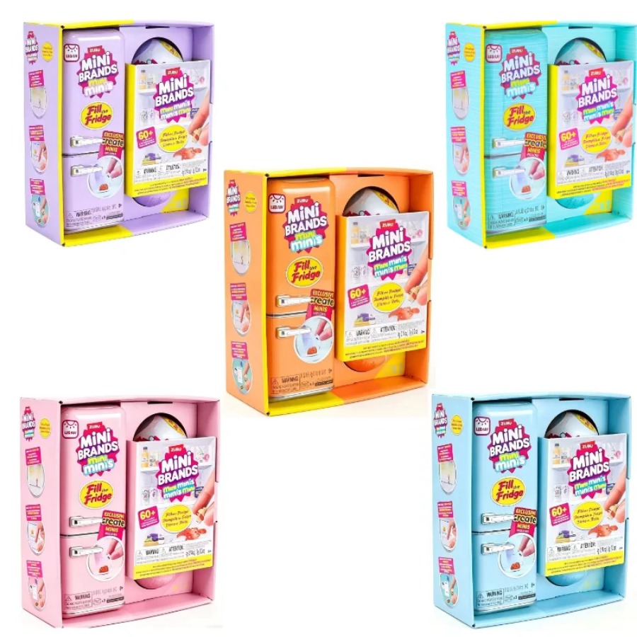ZURU 5 Surprise Mini Fridge Ba - Miniature Baking Kitchen recension och pris